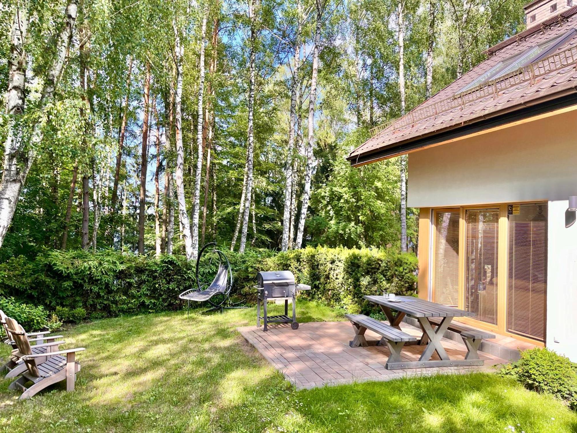 Mazursko - Komfortowe Apartamenty Nad Jeziorem, Sauna, Kominki Na Parterze Кретовины Экстерьер фото